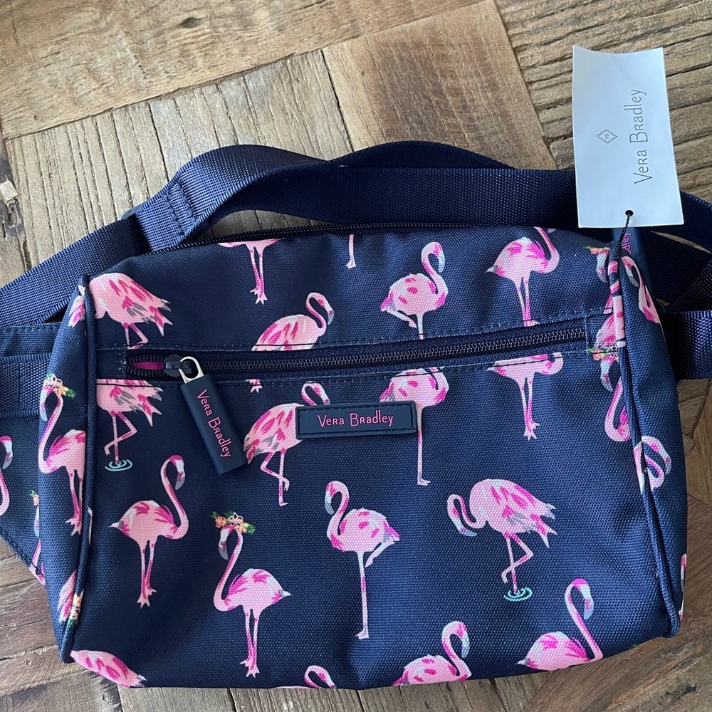 Vera Bradley Belt Bag Flamingo Fiesta